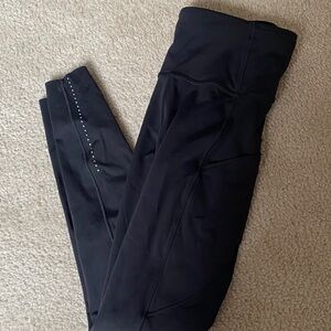 Black High-Waisted Leggings